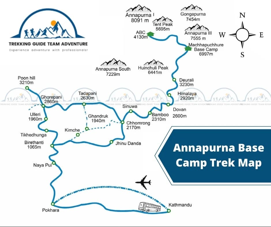 Annapurna Base Camp Trek - 11 Days